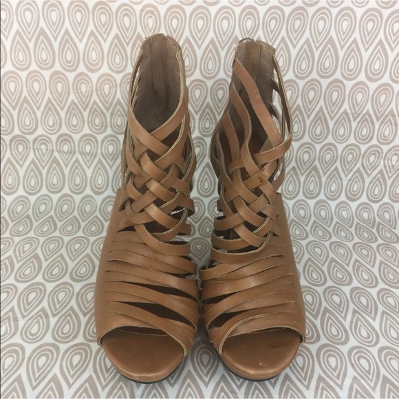 Chinese Laundry Platform Strappy Heels SZ 8 M S103 - Picture 5 of 8